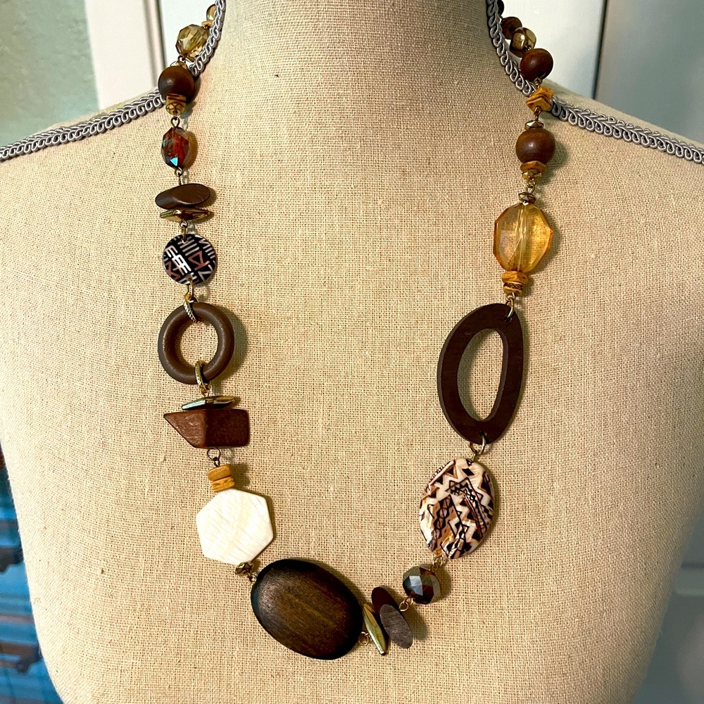 Natural Necklace 22”